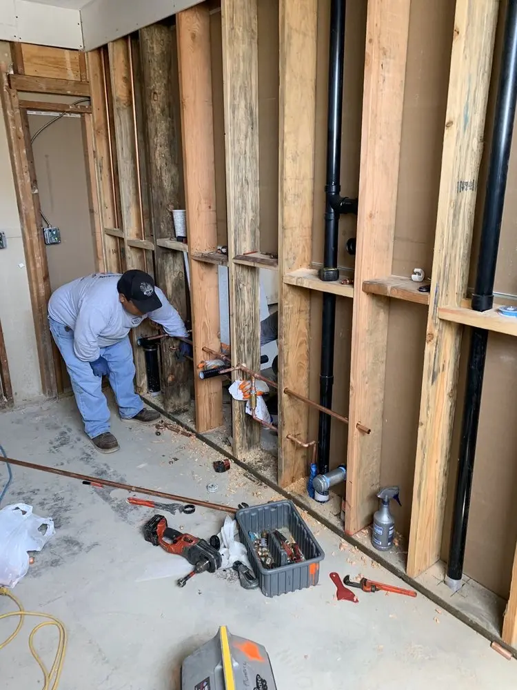 Commercial rough-in plumbing for Gas Line Repair in Kensington Estates